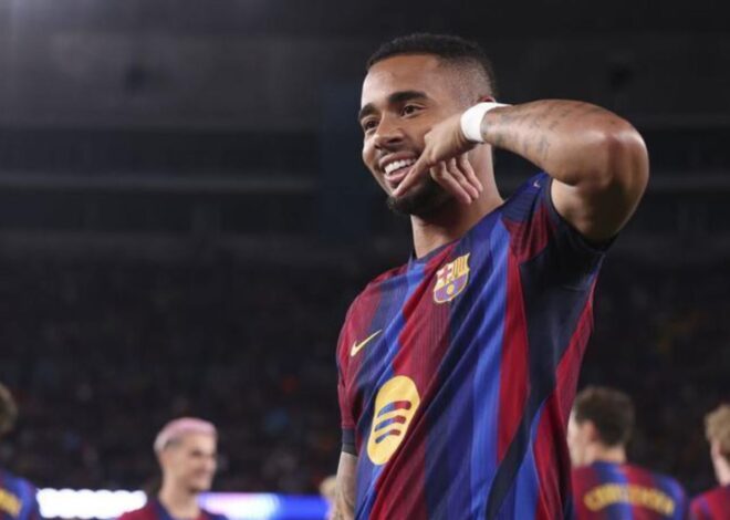 Gabriel Jesus Sudah 3 Kali Bobol Gawang Real Madrid, El Clasico Panggung Berikutnya! – Gilabola.com